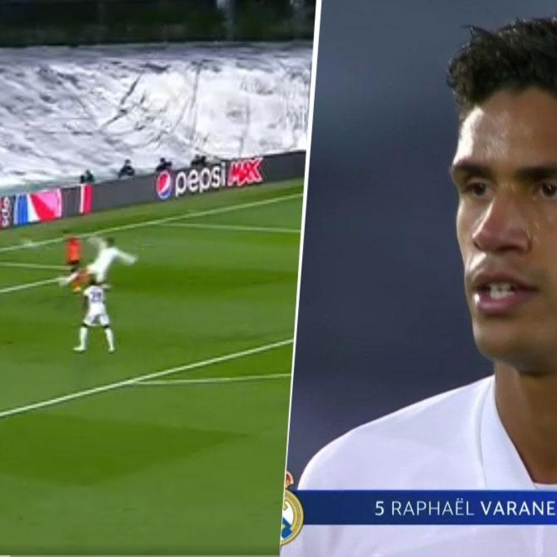 Qué 2020, Rapha: Varane se metió, en contra, el 2 a 0 del Shakhtar