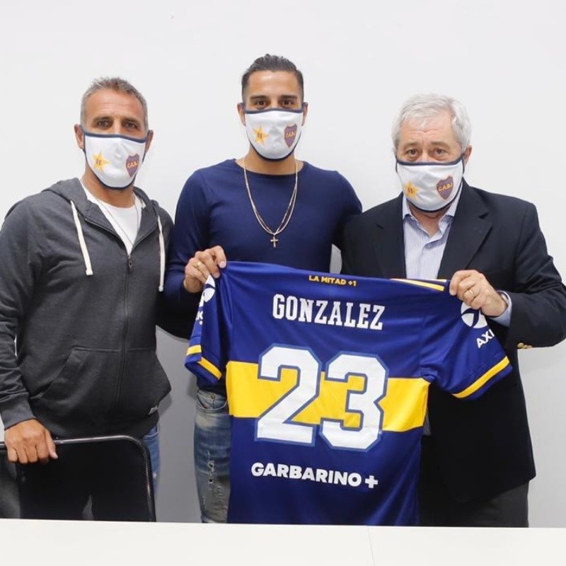 Boca presentó al Pulpo González y explotaron los memes