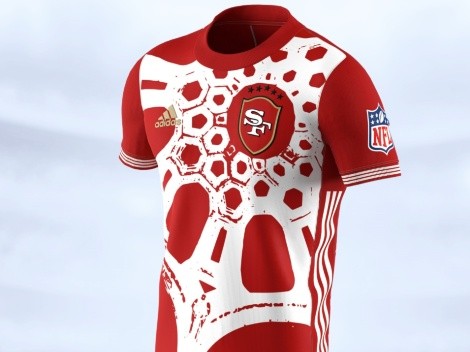 Con inspiración artística: las jerseys modo fútbol de San Francisco 49ers