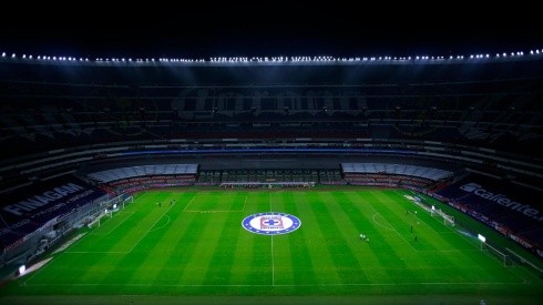 Plano general del Estadio Azteca