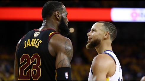 LeBron James y Stephen Curry, NBA