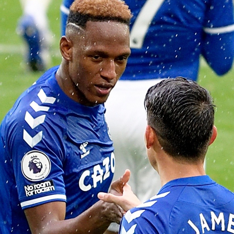 "James me mantiene enfocado, me ayuda profesionalmente": Yerry Mina