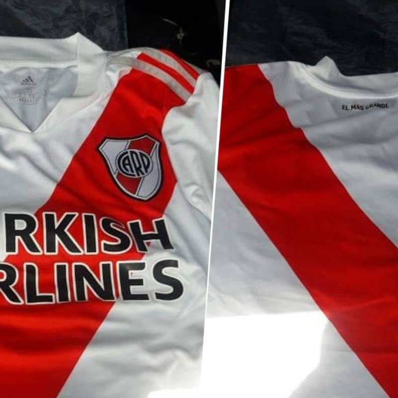 Filtraron las fotos de la posible nueva camiseta titular de River