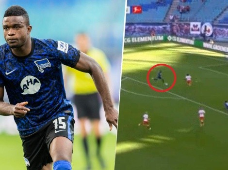 Jhon Córdoba no da pasto: se mandó un golazo de crack en la Bundesliga