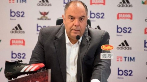 Marcos Braz é vice-presidente de futebol do Fla desde o início de 2019 (Foto: Paula Reis/Flamengo)
