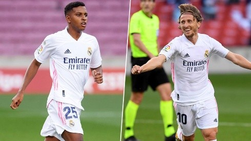 Rodrygo y Modrić se encontraron en Twitter para trolear al Barcelona