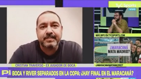 Traverso: "Ni Boca ni River llegan a la final de la Libertadores"