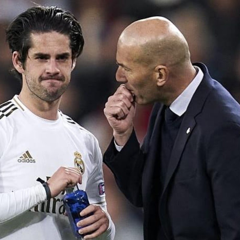 Isco critica Zidane antes de clássico com o Barcelona