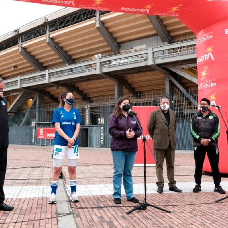 Alquiler de El Campín le saldrá gratis a Millos, Santa Fe y Equidad