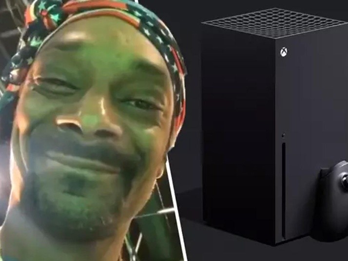 unocero - Snoop Dogg recibe un refrigerador de Xbox Series X y lo muestra  en video