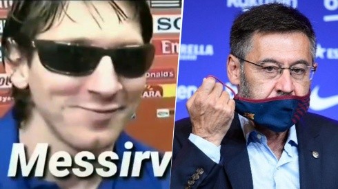 Como si los hubiese hecho Messi: los memes de la renuncia de Bartomeu