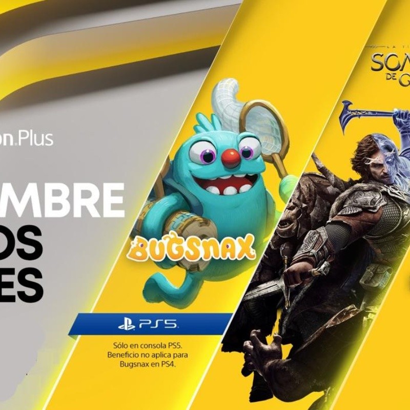 Sony presenta los juegos de PS Plus de noviembre ¡Primer juego gratuito de PS5!