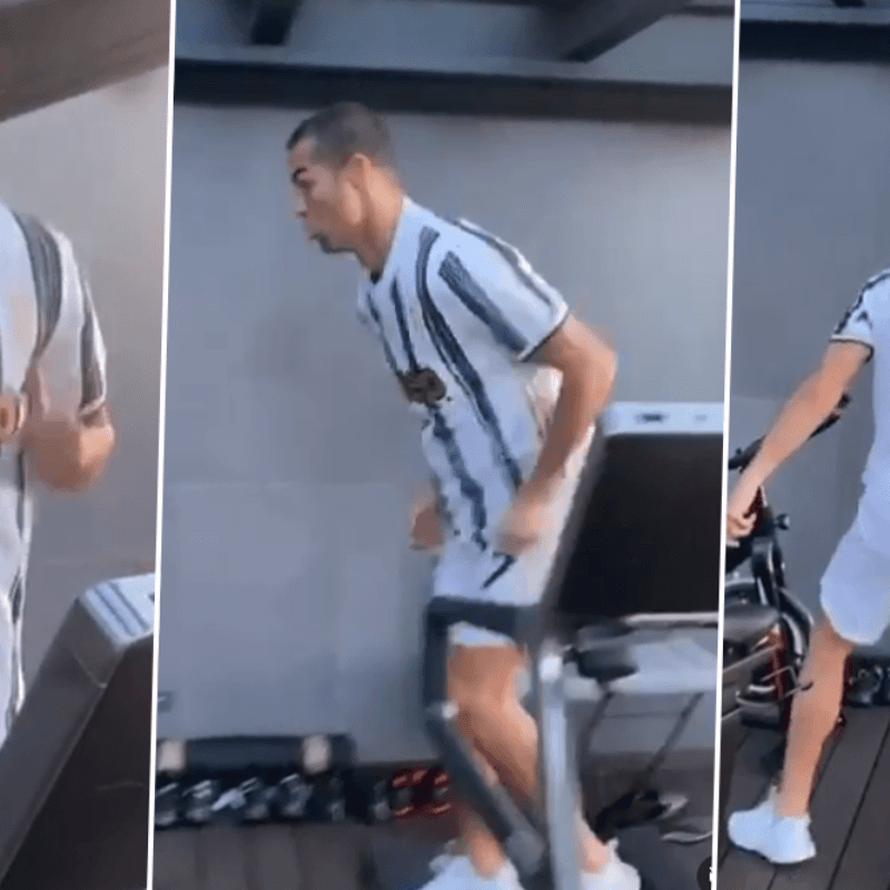 Video: Cristiano Ronaldo está como loco por el Juventus vs Barcelona