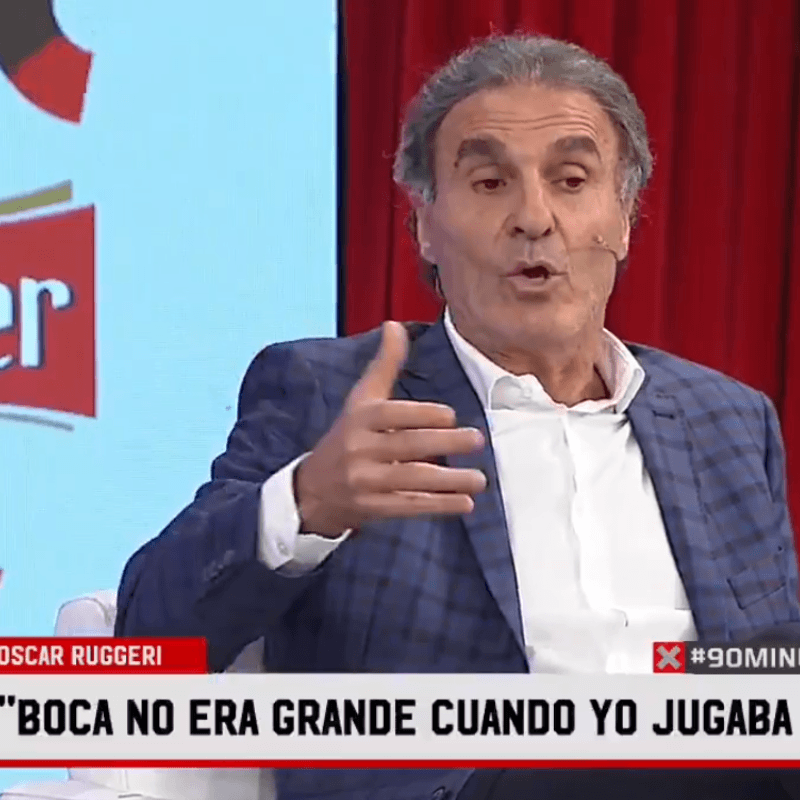 Ruggeri: "Boca no era grande cuando yo jugaba ahí"