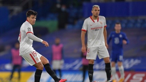Sevilla y Rennes empataron en la primera jornada de la Champions League. Ahora se encuentran en la segunda jornada en el Estadio Ramón Sánchez Pizjuán. (Foto: Getty Images).
