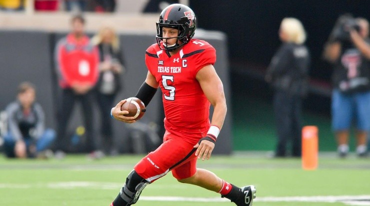 Patrick Mahomes in the NCAA (Getty)