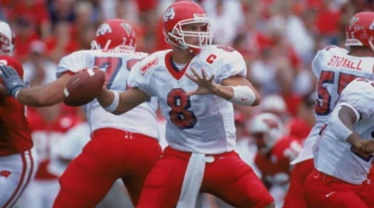 Fresno State went all out on Utah in 2001. (Getty)