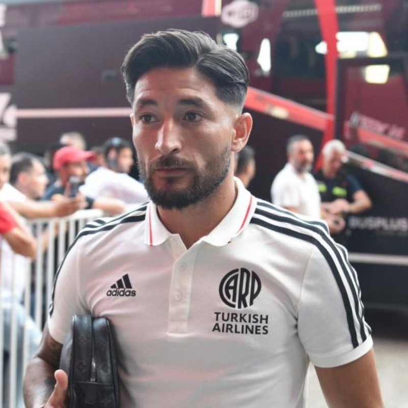 Milton Casco: "Pienso que River es un club para retirarse acá"