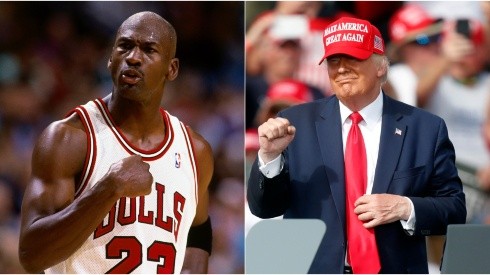 Michael Jordan y Donald Trump