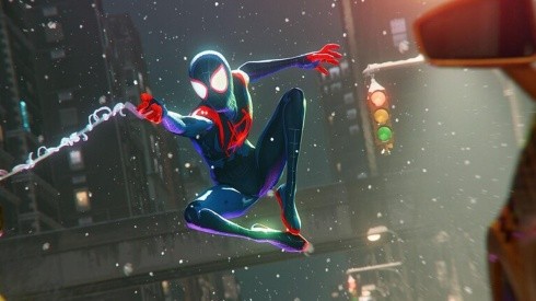 Primer vistazo al traje de Spider-Man: Into the Spider-Verse en Miles Morales