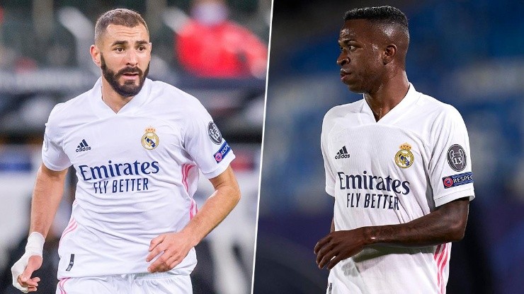 El video habla por sí solo: así reaccionó Vinícius cuando vio el gol de Benzema