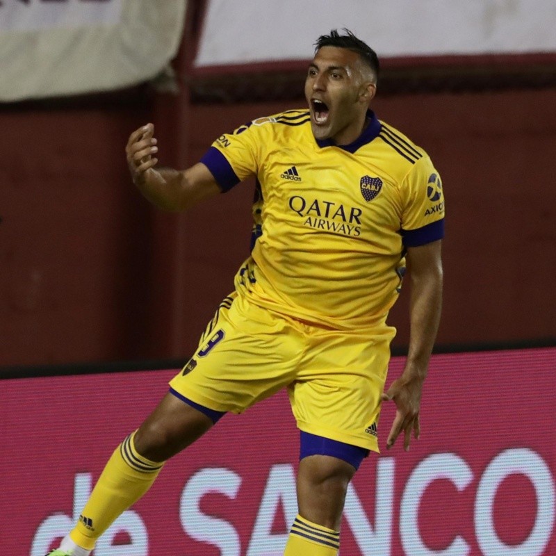 Se terminó el hambre: Wanchope Ábila marcó para Boca de cabeza