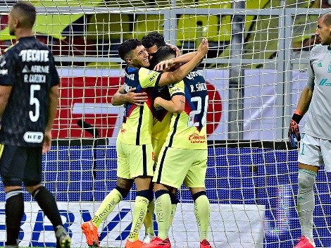 América vuela a los cuartos de final: derrotó 3-1 a Tigres en el Azteca