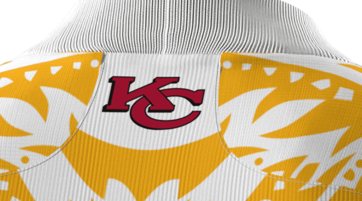 KC on the neck