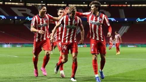 Atlético de Madrid juega ante Lokomotiv de Moscú en la Champions League. (Foto: Getty Images).