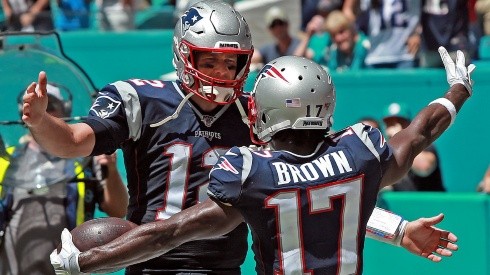 Brady y Brown, amigos desde la época de New England Patriots