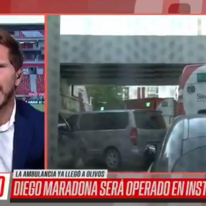 La fuerte reflexión de Vignolo al aire: "Lo están matando a Maradona"