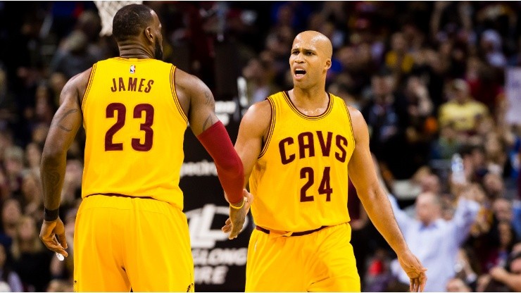 LeBron James y Richard Jefferson