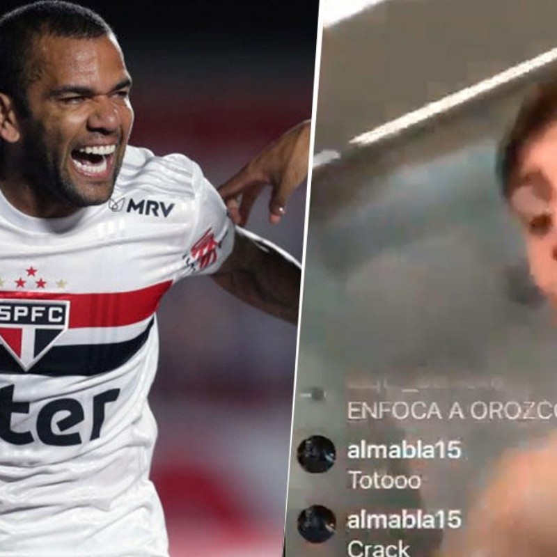 Belmonte, jugador de Lanús: "Le rompimos el o... a Dani Alves"