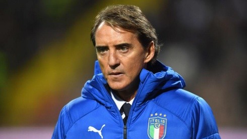 Roberto Mancini, entrenador de la Selección Italiana.