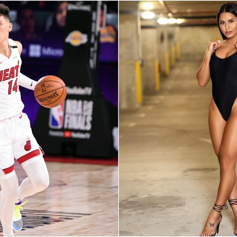 Tyler Herro's girlfriend Katya Elise Henry broke the internet again with a stunning pic