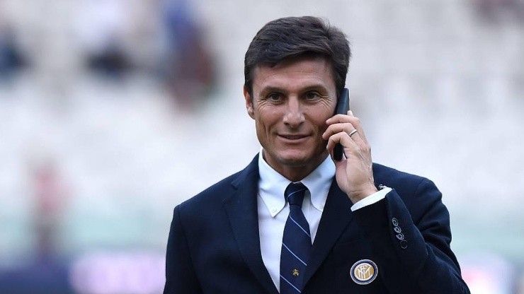 Zanetti es el vicepresidente del Inter de Milan.