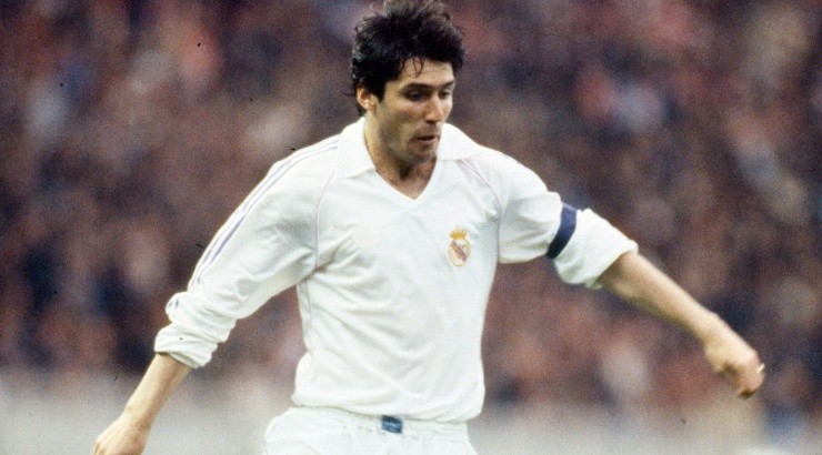 Carlos Santillana for Real Madrid. (Getty)