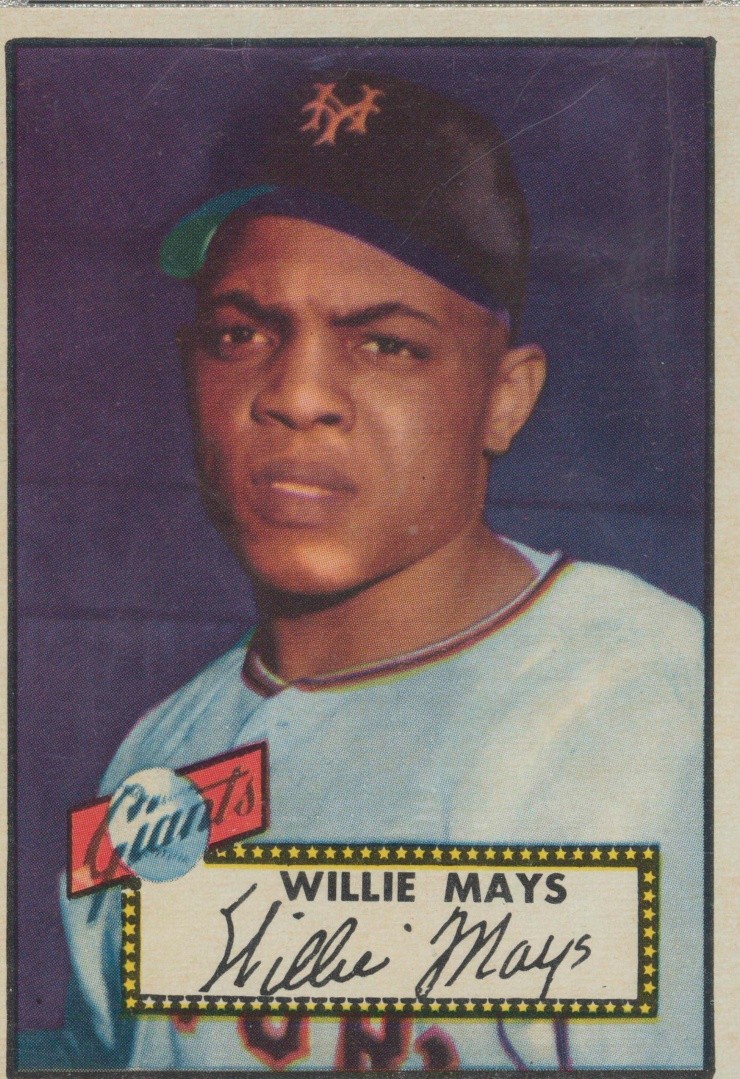 Willie Mays Topps 1952