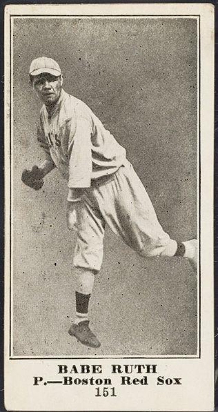 1916 M101-5 Sporting News Babe Ruth