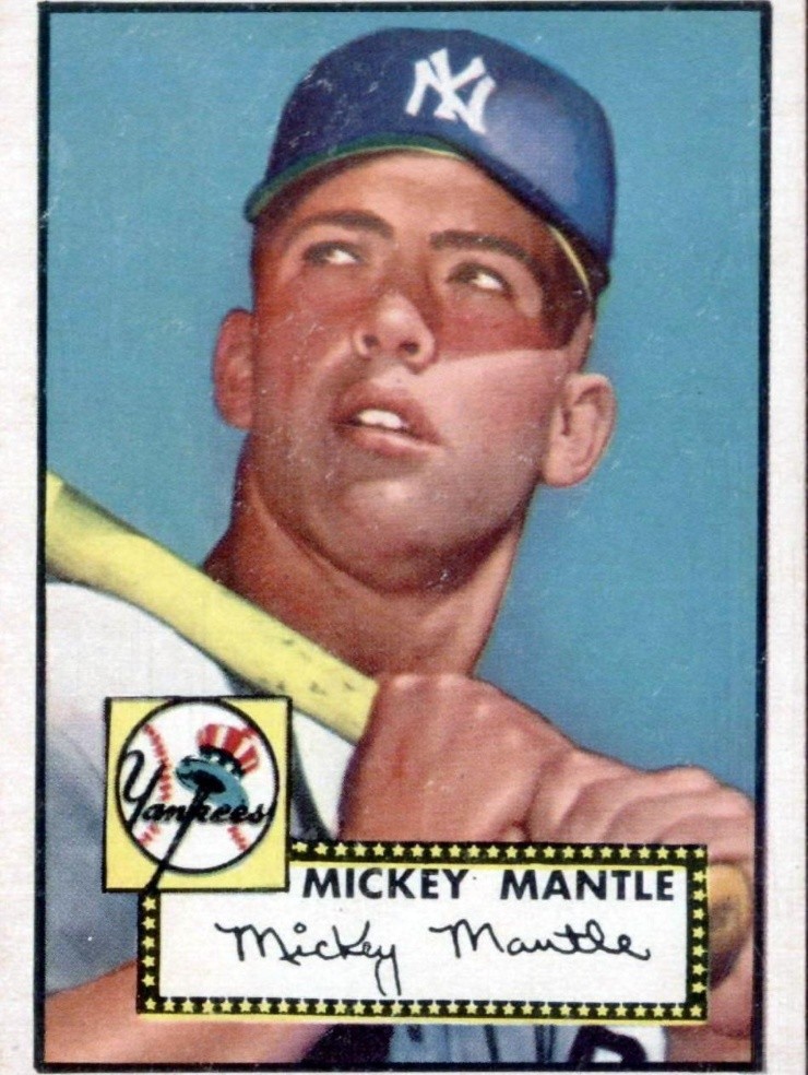 1952 Topps Mickey Mantle