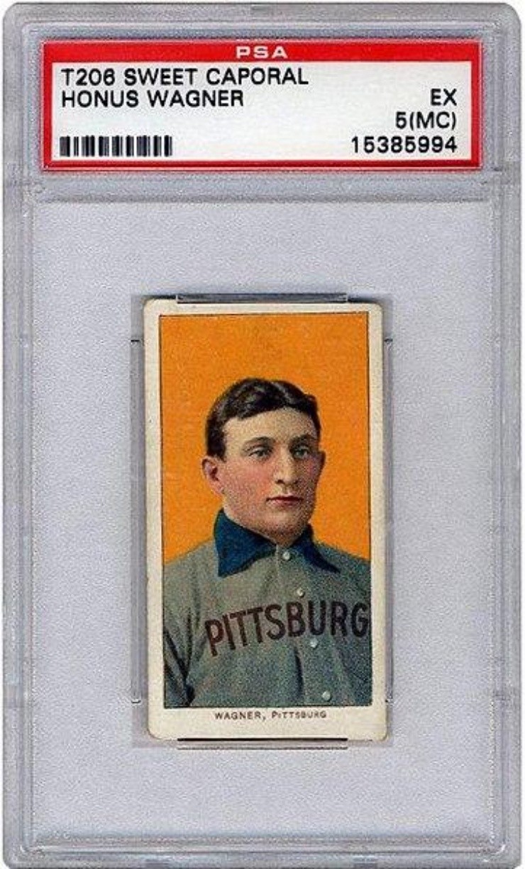 1909–11 T206 Honus Wagner
