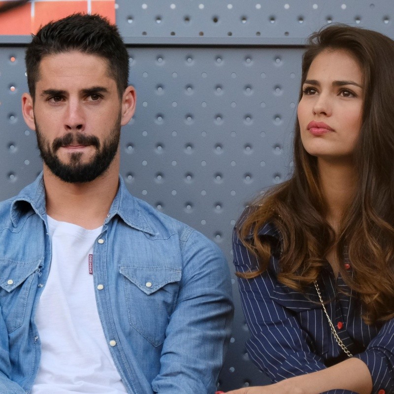 La pareja de Isco, blanco de las críticas e insultos de los hinchas del Real Madrid