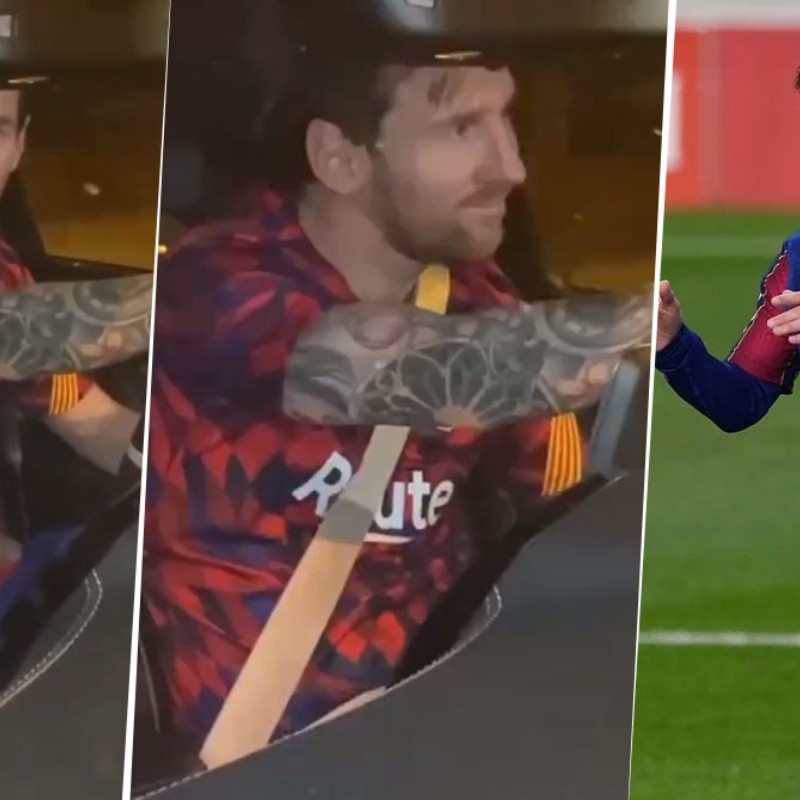 Más incómodo imposible: el video viral de Messi en medio de los hinchas