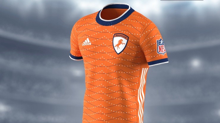 The Denver Broncos Soccer Jersey