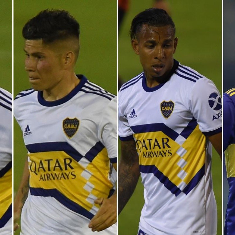 Por primera vez, cuatro colombianos fueron titulares con Boca Juniors