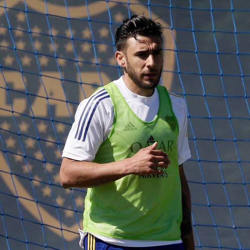 Oficial: parte médico de Boca confirmando el desgarro de Salvio