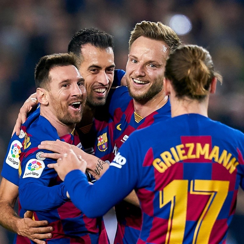 Rakitic sobre Messi y Griezmann: "Por lo que veía, se llevaban muy bien"