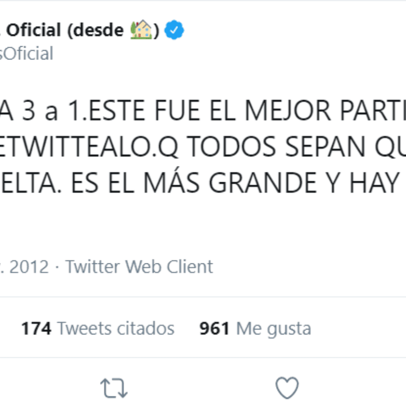 Están explotando en Twitter: los tuits del 2012 de Boca que se hicieron virales