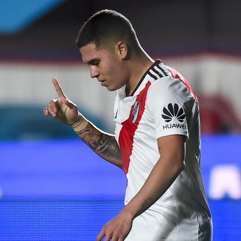 La agencia que representa a Quintero subió un video repasando su etapa en River