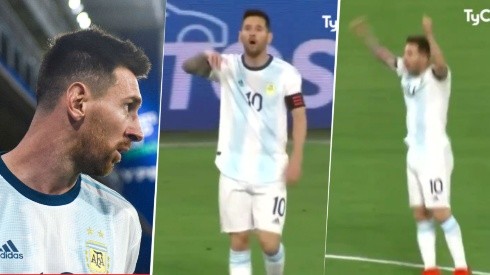 El video de Messi en gol de Argentina contra Paraguay: "¡Gio, pegale vos!"